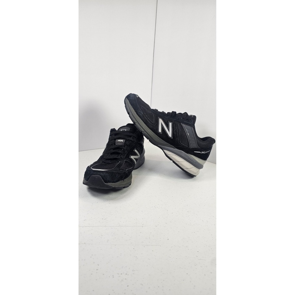 New Balance 990v5‎ Black Women's 7.5 Made in USA W990BK5 Running Shoes